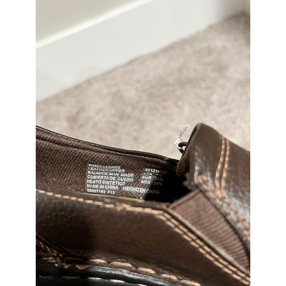 Earth Spirit Brown Leather Slip On Loafers WMES4320002 Womens 7.5 - Picture 10 of 10